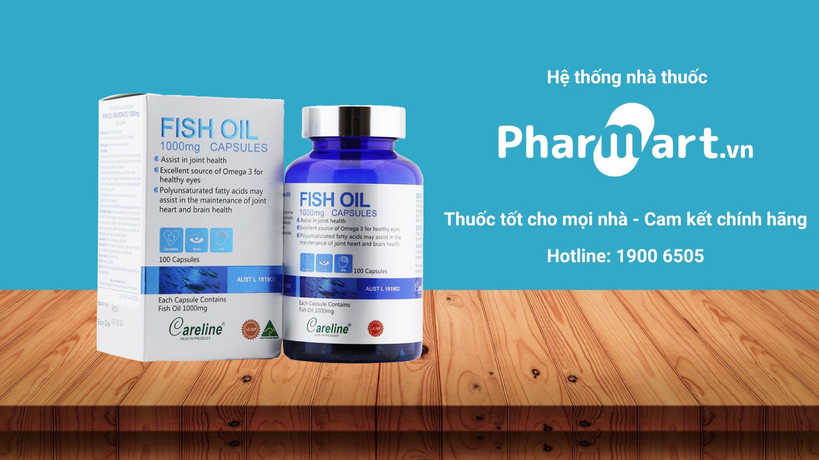 Hz888a.com cam kết ph&acirc;n phối Fish Oil 1000mg ch&iacute;nh h&atilde;ng
