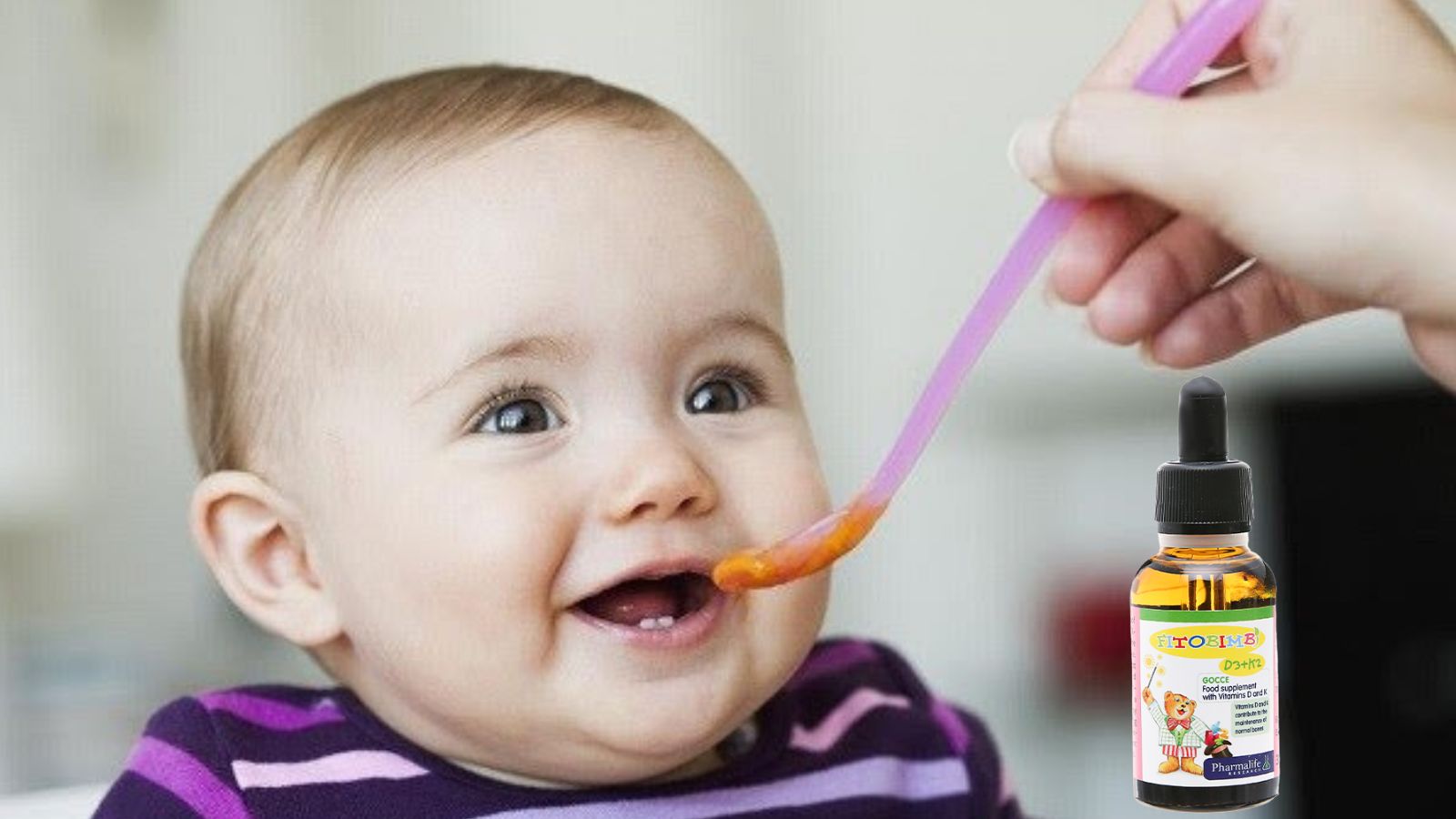 Siro uống kết hợp hai hoạt chất D3 v&agrave; K2 trong c&ugrave;ng sản phẩm.