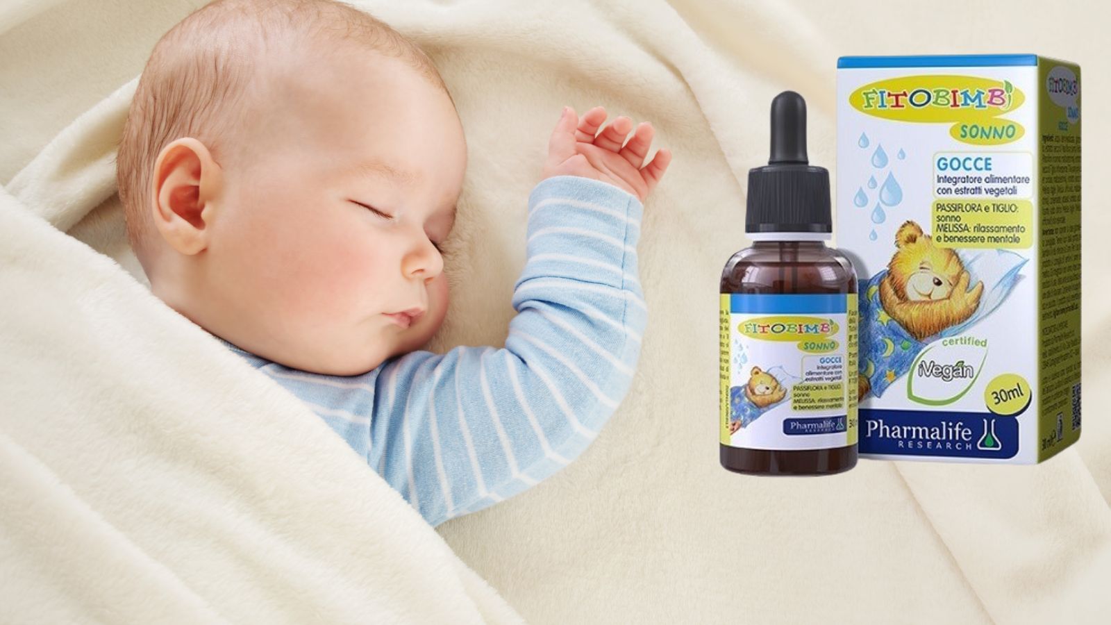 Fitobimbi Sonno - Siro hỗ trợ b&eacute; ngủ ngon