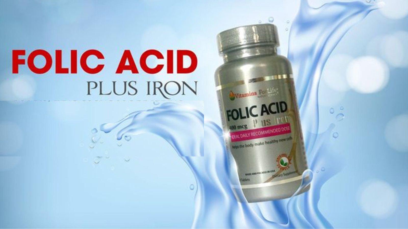 Th&agrave;nh phần ch&iacute;nh của Folic Acid