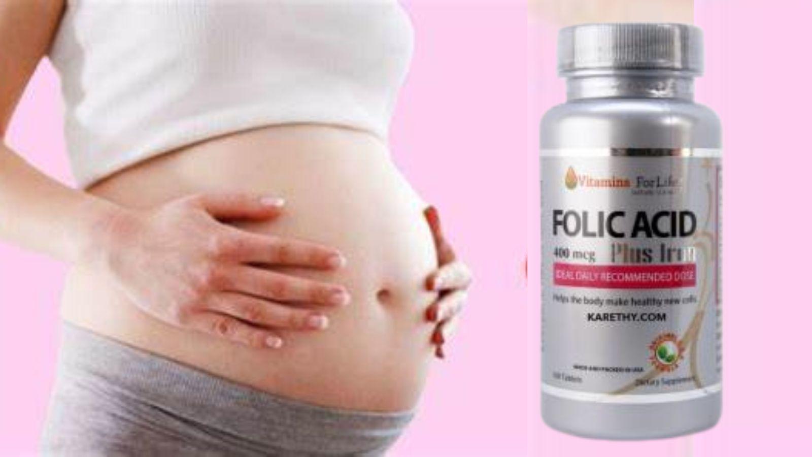 Vi&ecirc;n uống Folic Acid của Vitamins for Life
