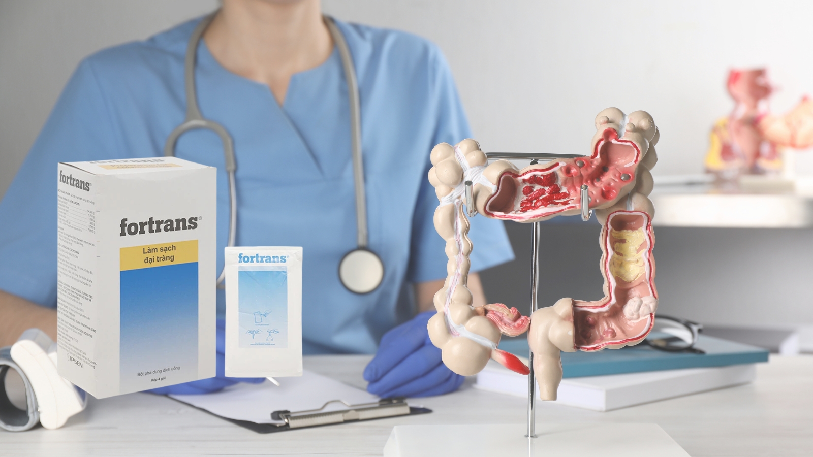 Sử dụng thuốc Fortrans để l&agrave;m sạch đại tr&agrave;ng l&agrave; v&ocirc; c&ugrave;ng cần thiết trước mọi cuộc phẫu thuật li&ecirc;n quan đến đại tr&agrave;ng
