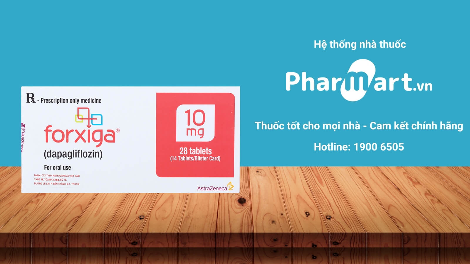 Mua Forxiga 10mg ch&iacute;nh h&atilde;ng tại Hz888a.com