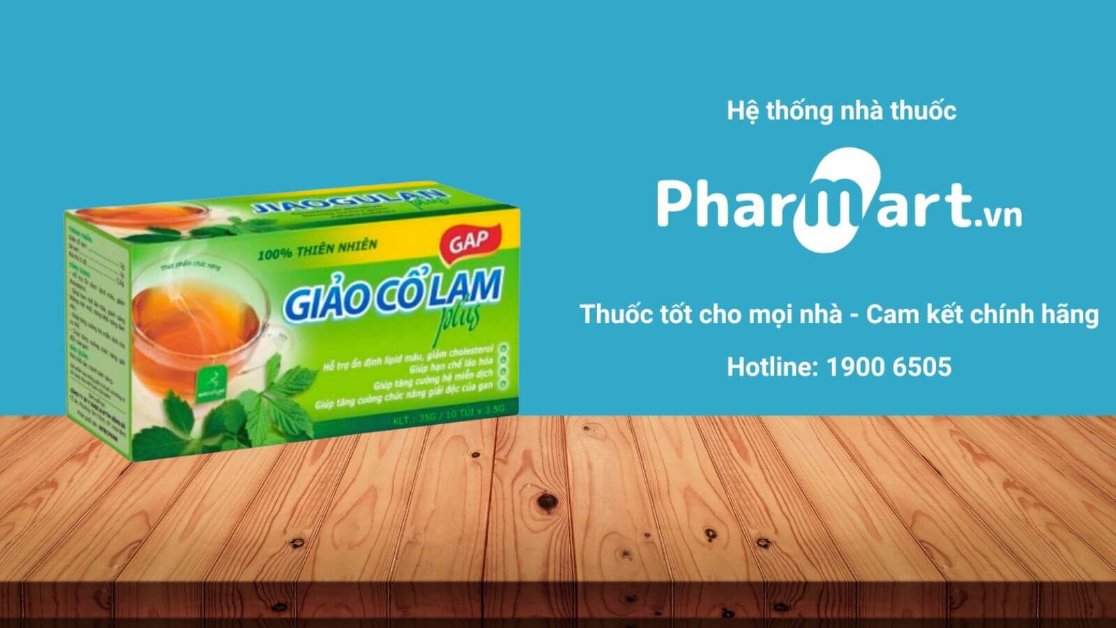 Mua Giảo Cổ Lam Plus ch&iacute;nh h&atilde;ng tại Hz888a.com