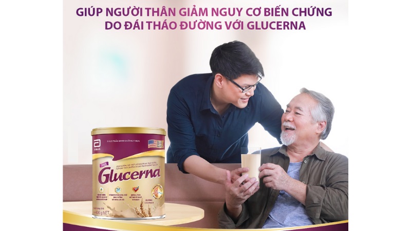 Giảm nguy cơ biến chứng đ&aacute;i th&aacute;o đường với Glucerna l&uacute;a mạch