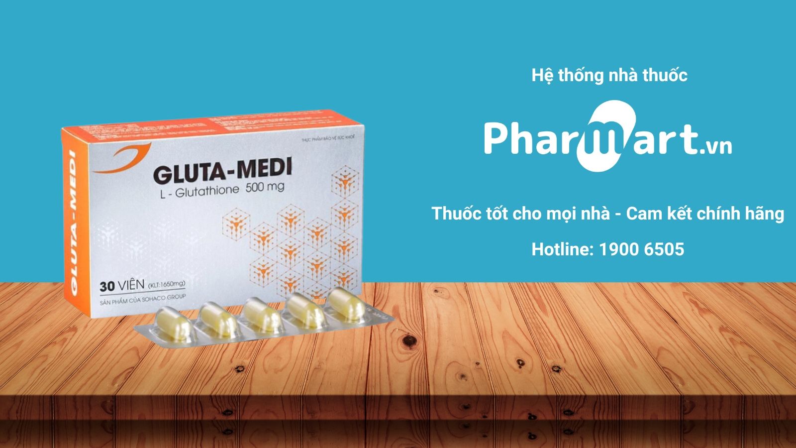 Mua ngay Gluta-Medi ch&iacute;nh h&atilde;ng tại Hz888a.com