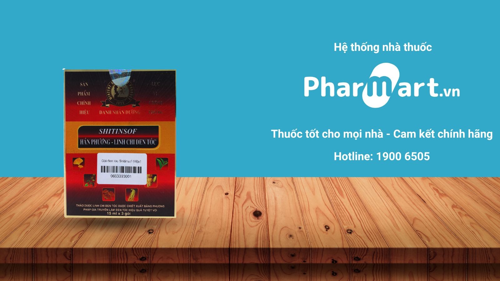 Gội đen t&oacute;c Shitinsof - Gi&uacute;p nhuộm đen tự nhi&ecirc;n, ngăn ngừa bạc t&oacute;c