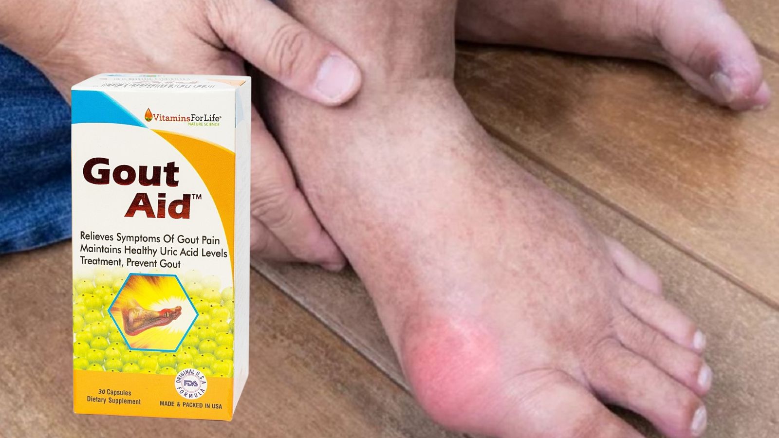 Gout Aid hỗ trợ hỗ trợ điều trị bệnh g&uacute;t