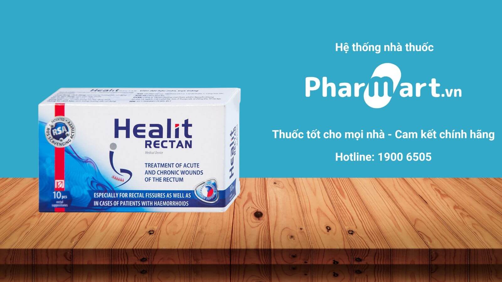 Mua ngay Healit Rectan chính hãng tại Hz888a.com