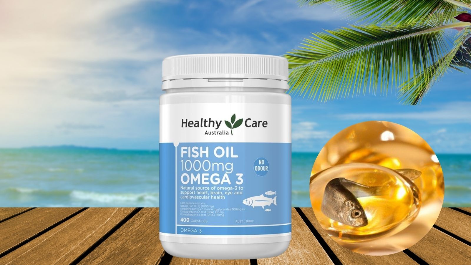 Vi&ecirc;n uống Healthy Care Fish Oil