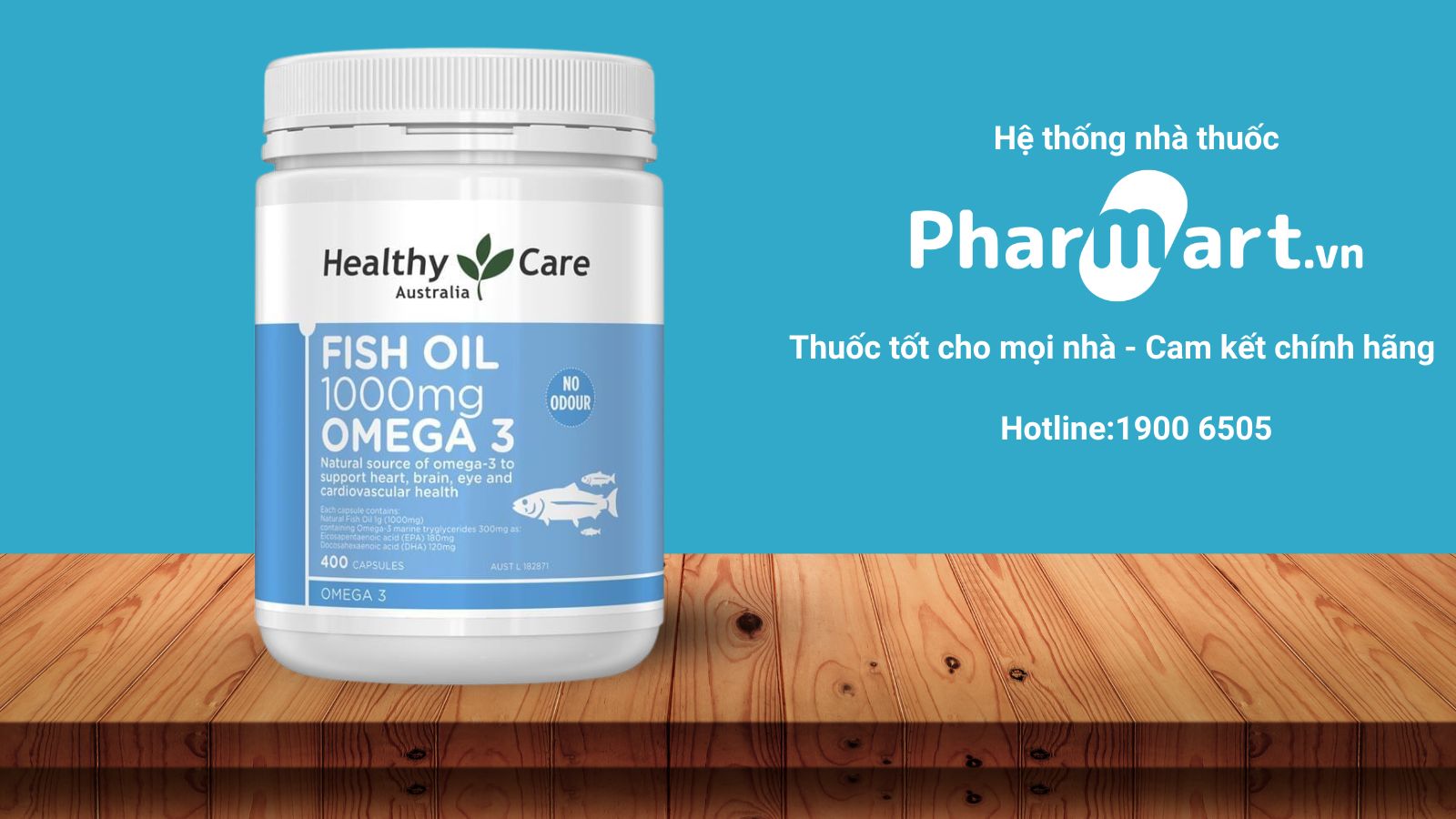 Vi&ecirc;n uống Healthy Care Oil được ph&acirc;n phối ch&iacute;nh h&atilde;ng tại nh&agrave; thuốc HZ888A