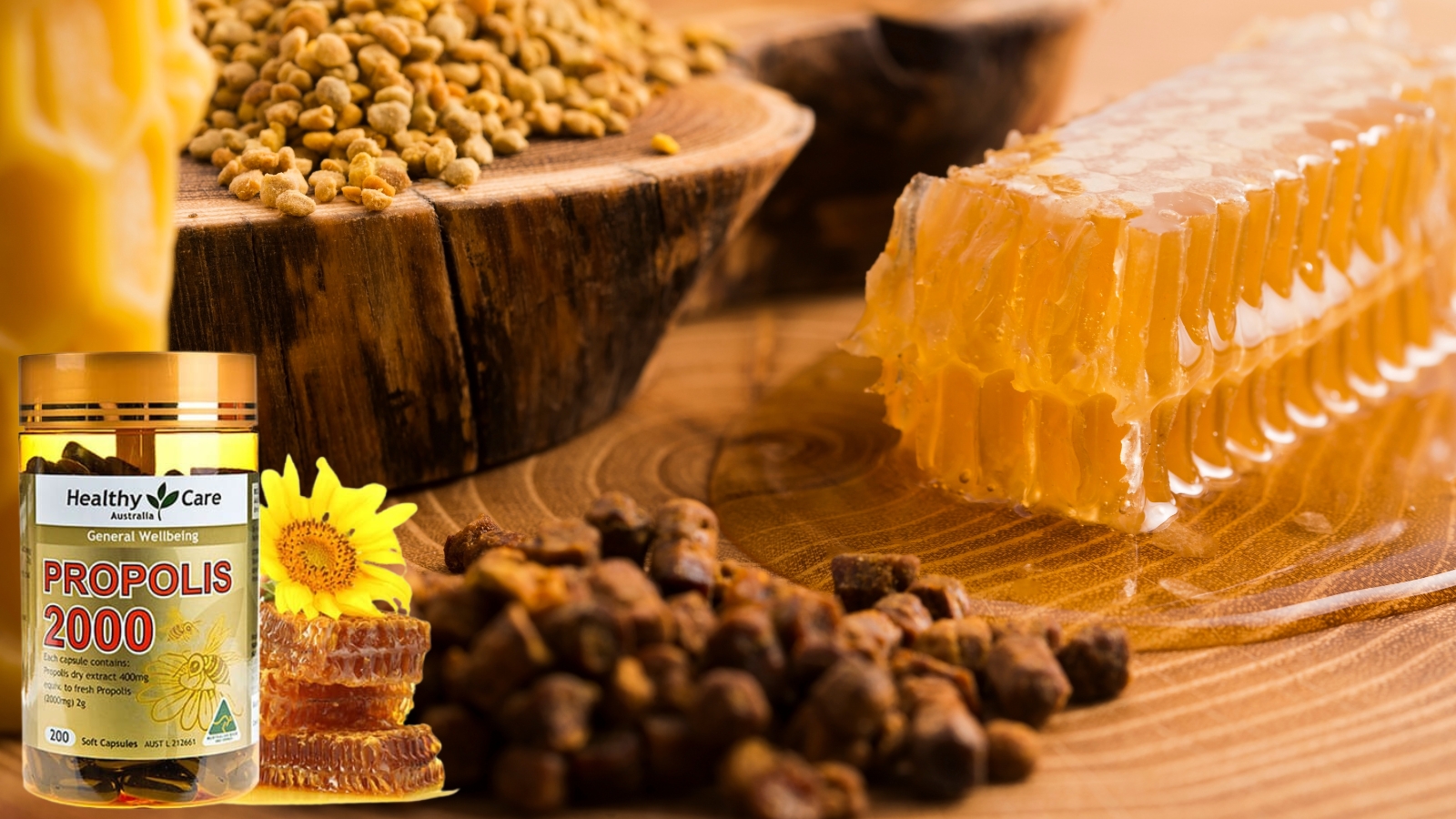 Sản phẩm với chiết xuất keo ong gi&uacute;p tăng cường miễn dịch v&agrave; đề kh&aacute;ng, giảm nguy cơ mắc bệnh