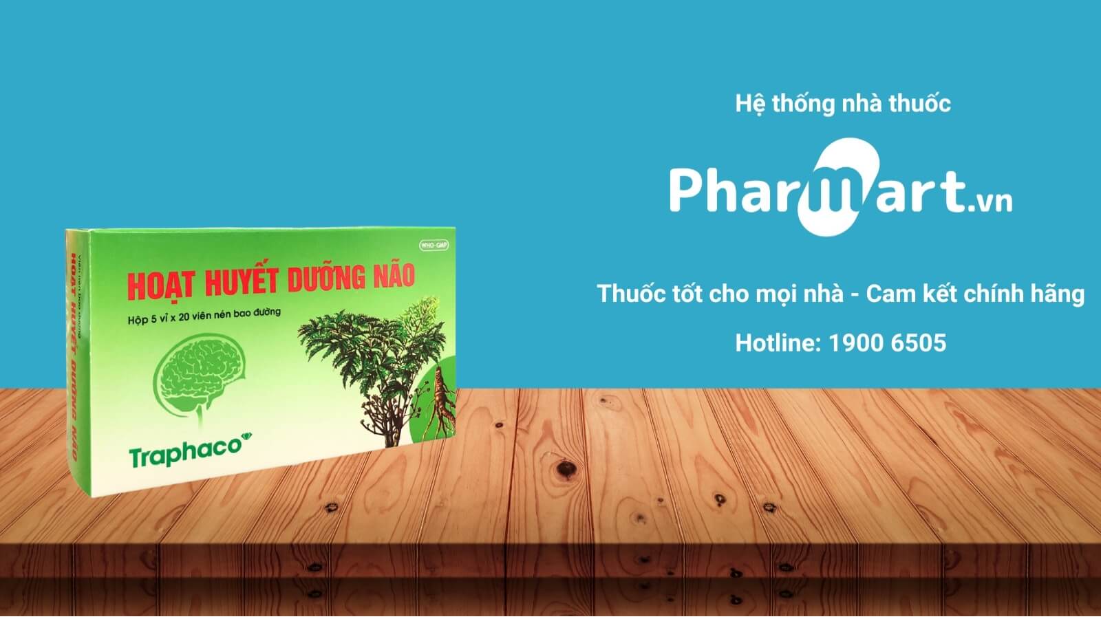 Mua ngay hoạt huyết dưỡng não Traphaco chính hãng tại Hz888a.com