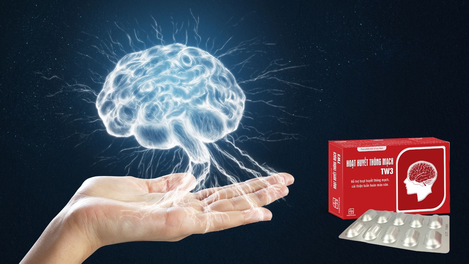 Hoạt huyết th&ocirc;ng mạch TW3 - Hỗ trợ tuần ho&agrave;n n&atilde;o