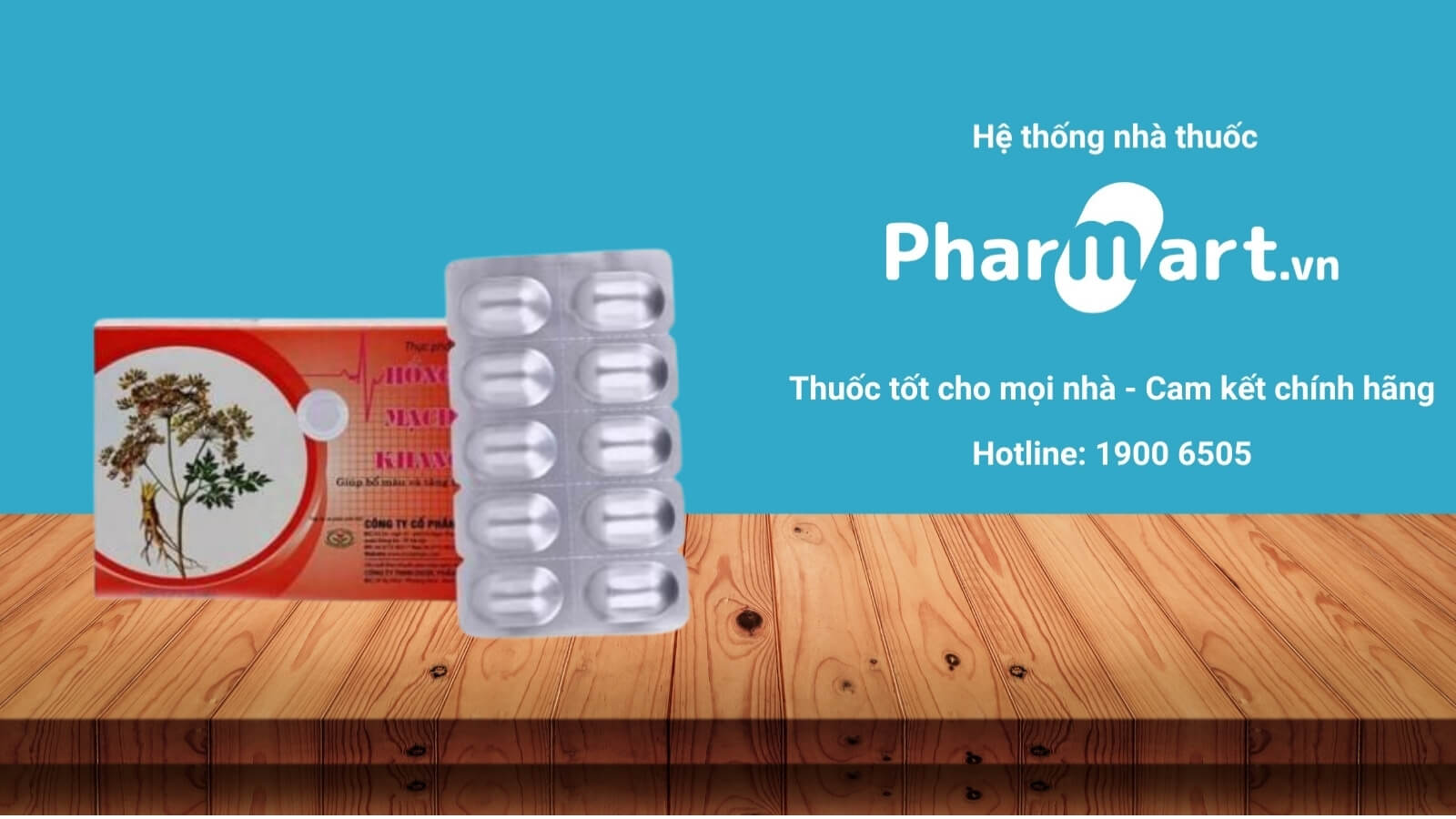 Mua ngay vi&ecirc;n uống Hồng Mạch Khang ch&iacute;nh h&atilde;ng tại Hz888a.com