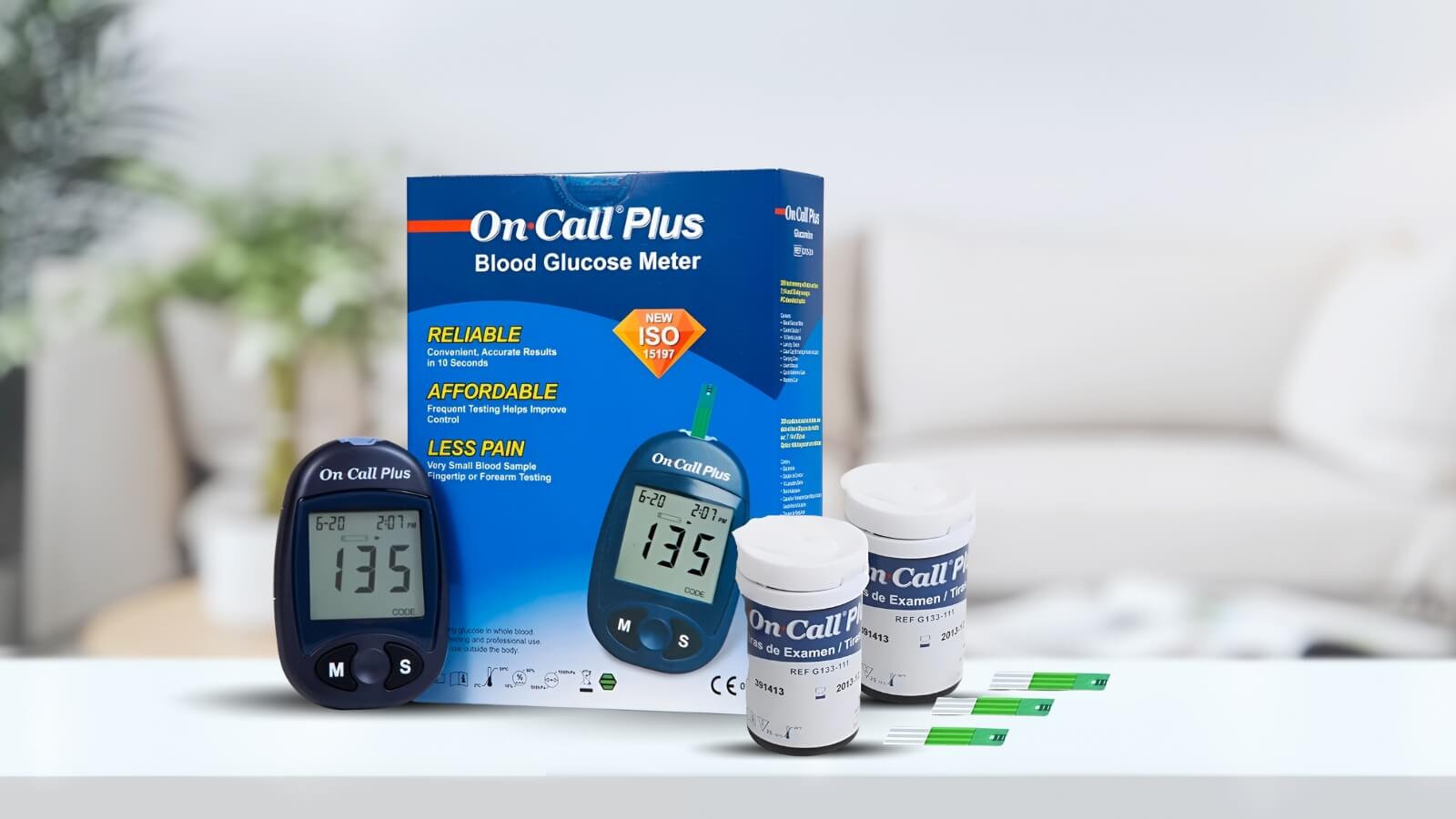 M&aacute;y đo On Call Plus l&agrave; thiết bị theo d&otilde;i chỉ số đường huyết cần thiết