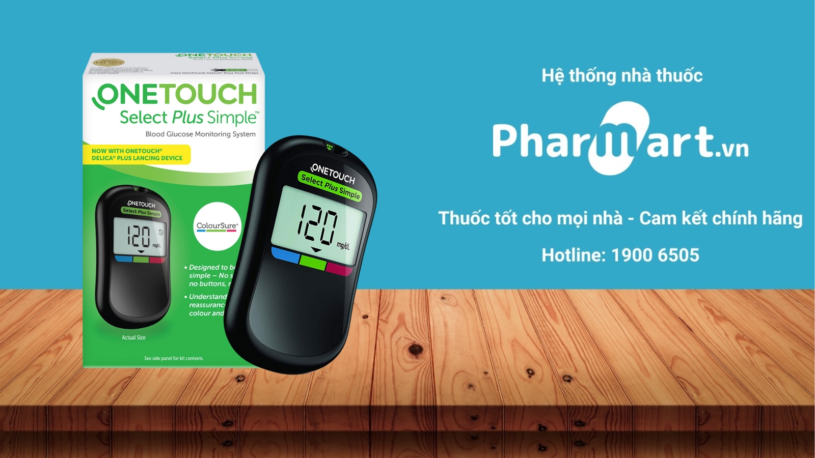 Địa chỉ mua máy đo đường huyết OneTouch Select Plus Simple uy tín