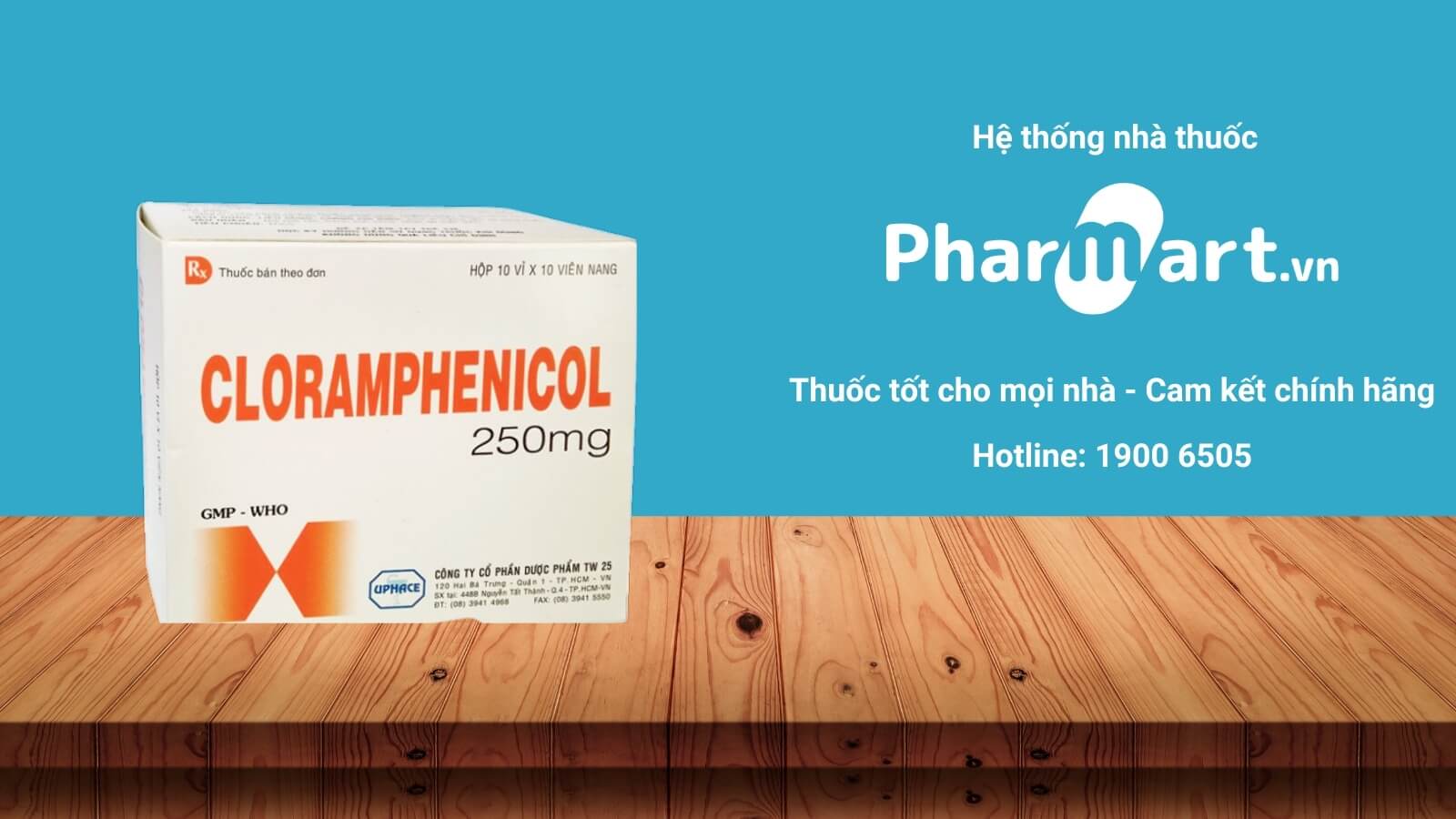 Mua ngay Cloramphenicol 250 mg TW25 tại Hz888a.com