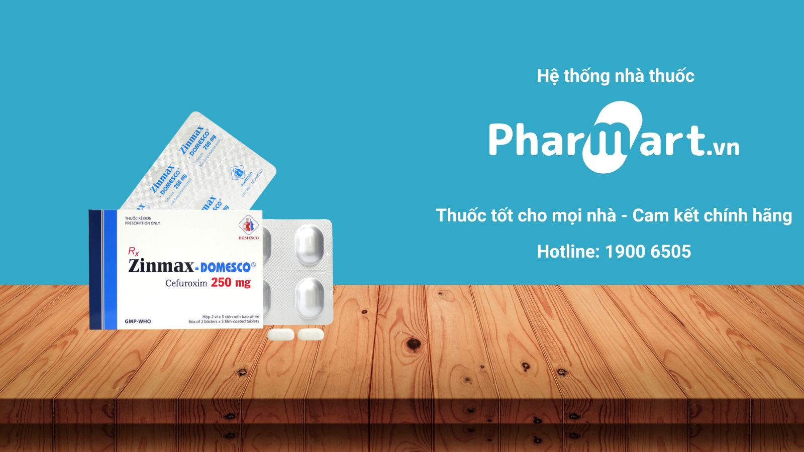 Mua ngay Zinmax 250mg tại Hz888a.com