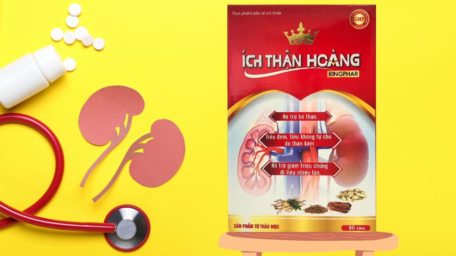 &Iacute;ch Thận Ho&agrave;ng được sản xuất từ c&aacute;c dược liệu qu&yacute; ho&agrave;n to&agrave;n tự nhi&ecirc;n