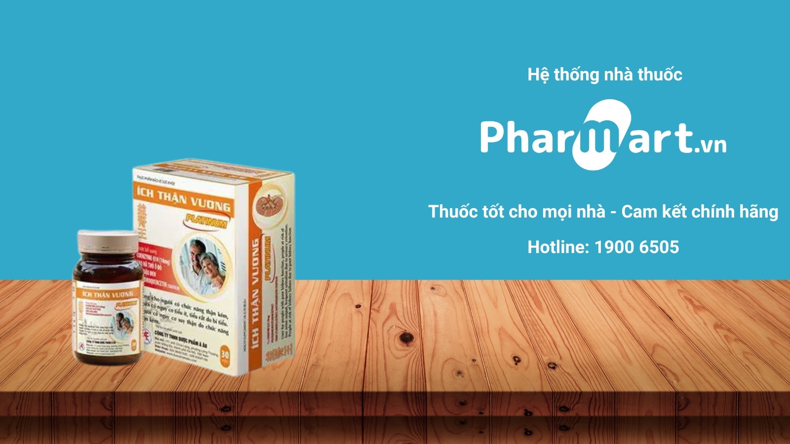 Sản phẩm &Iacute;ch Thận Vương Platinum ch&iacute;nh h&atilde;ng được b&aacute;n tại Hz888a.com