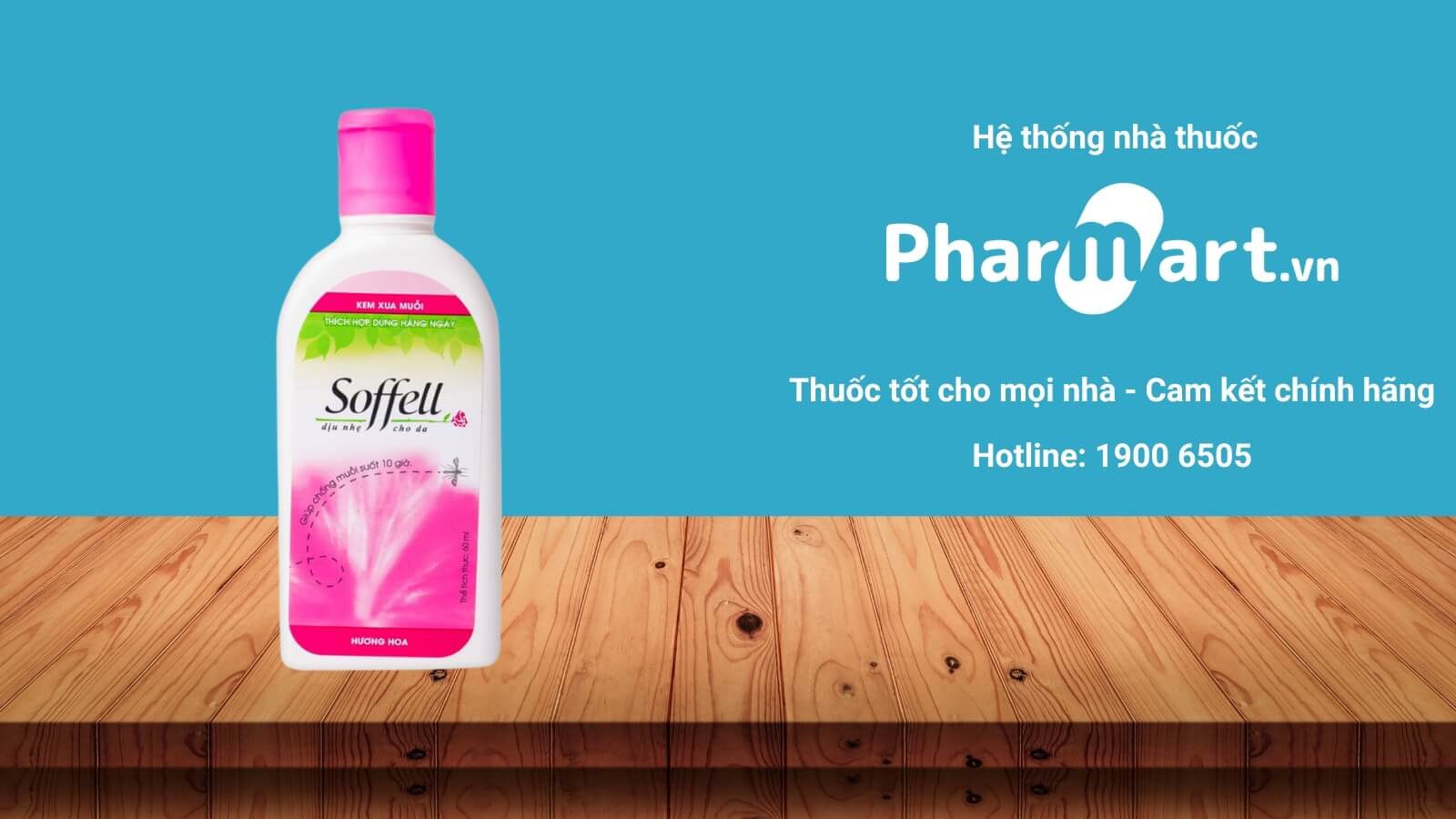Mua Kem chống muỗi Soffell ch&iacute;nh h&atilde;ng tại Hz888a.com