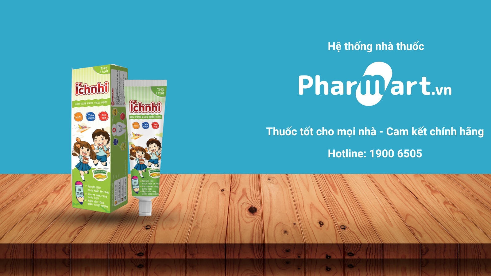 Kem đ&aacute;nh răng &Iacute;ch Nhi