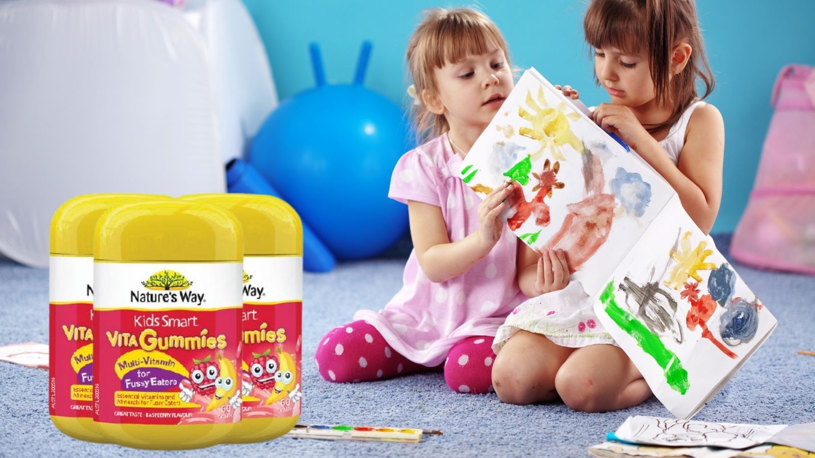 Kẹo mềm Vita Gummies Multi - Vitamin For Fussy Eaters l&agrave; sản phẩm b&eacute; n&ecirc;n sử dụng