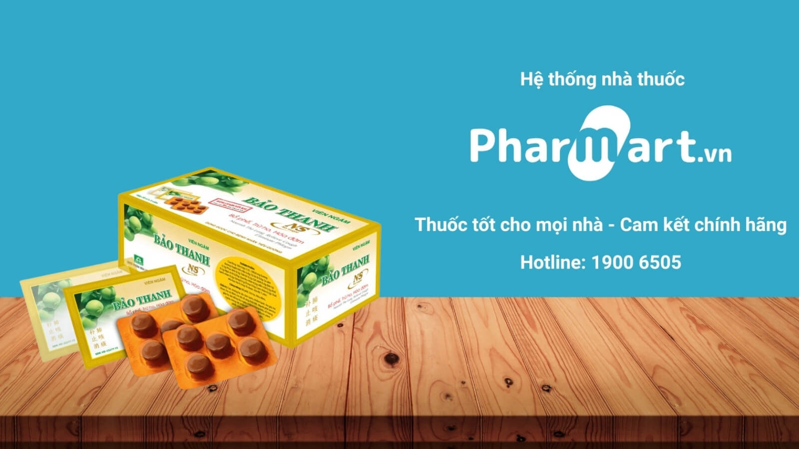 Mua ngay Viên ngậm Bảo Thanh không đường tại Hz888a.com