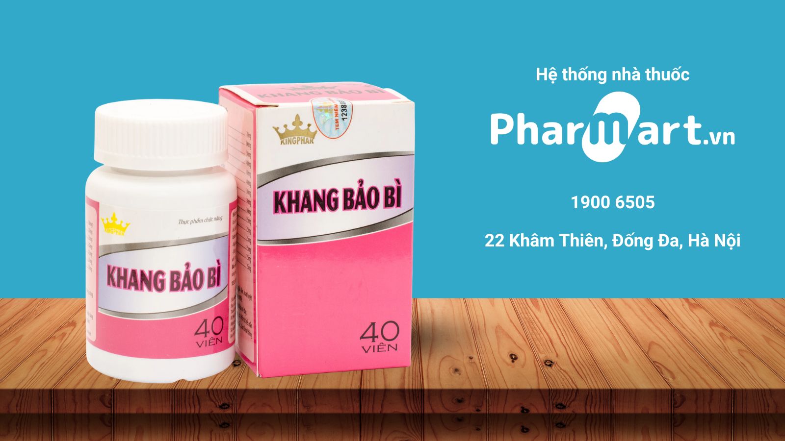 Hệ thống nh&agrave; thuốc HZ888A cung cấp vi&ecirc;n uống khang bảo b&igrave; ch&iacute;nh h&atilde;ng