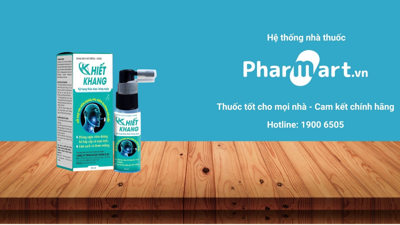 Mua ngay xịt họng khiết khang chính hãng tại Hz888a.com