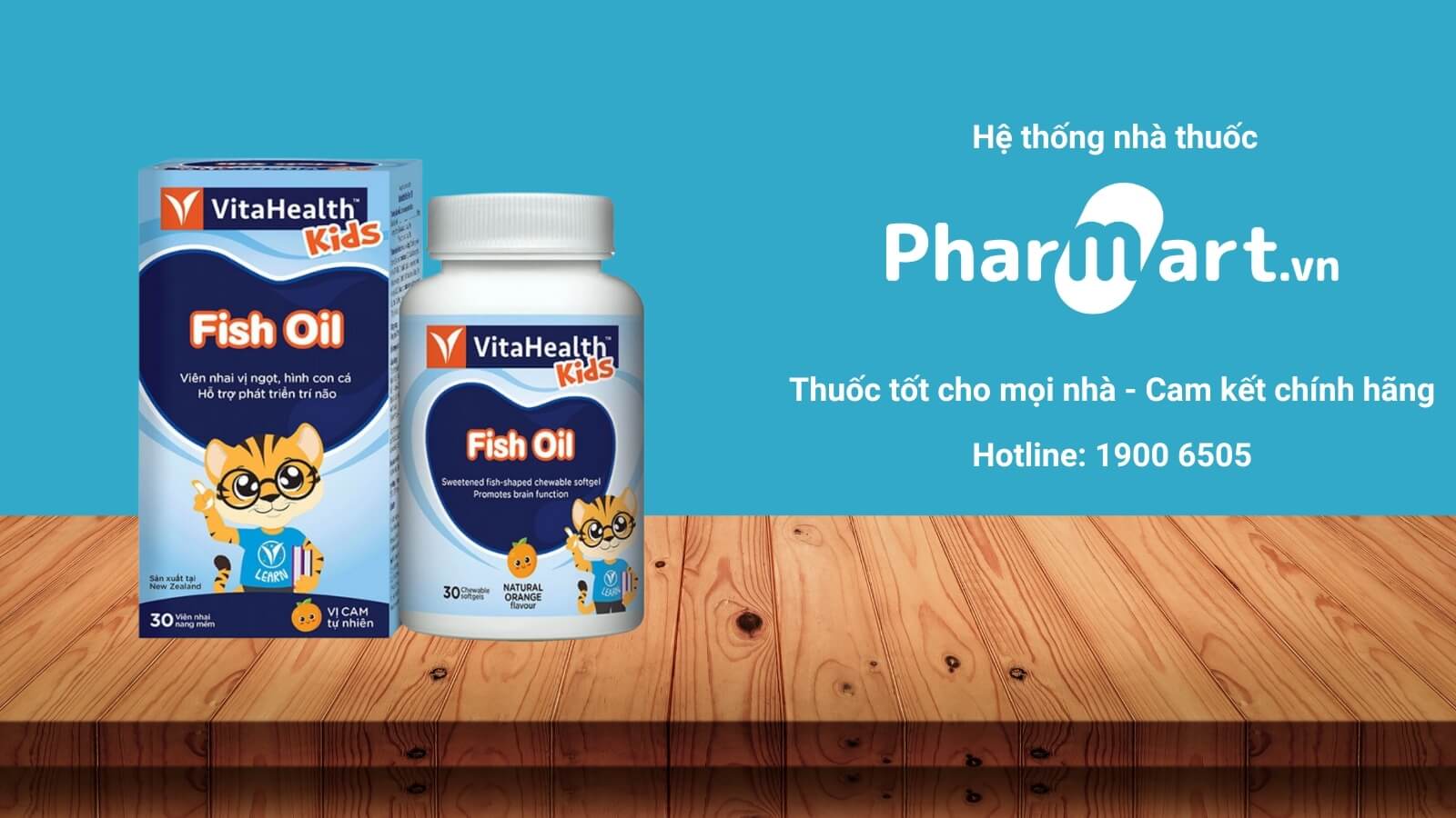 Mua ngay Kids Fish Oil VitaHealth 30 vi&ecirc;n tại Hz888a.com