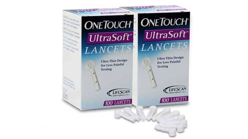 Kim ch&iacute;ch m&aacute;u One Touch Ultra Soft 100 kim kh&ocirc;ng g&acirc;y đau nhức