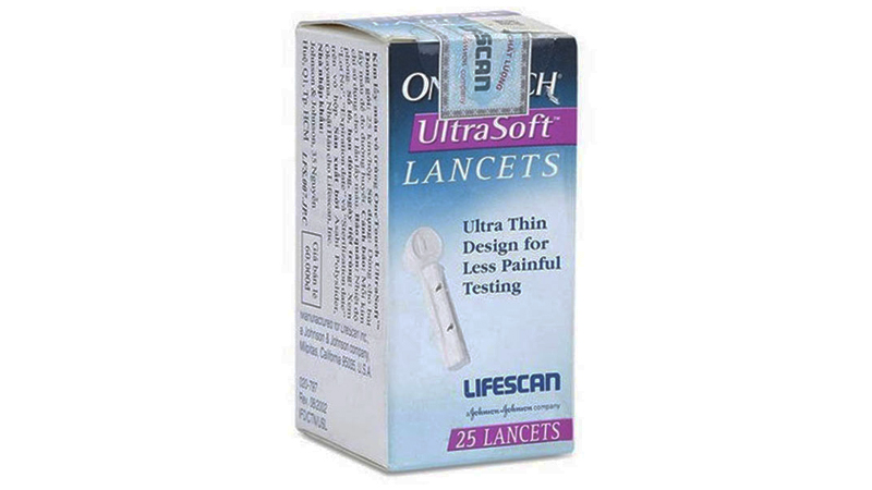 Kim ch&iacute;ch m&aacute;u One Touch Ultra Soft (25 kim) kh&ocirc;ng g&acirc;y đau khi d&ugrave;ng