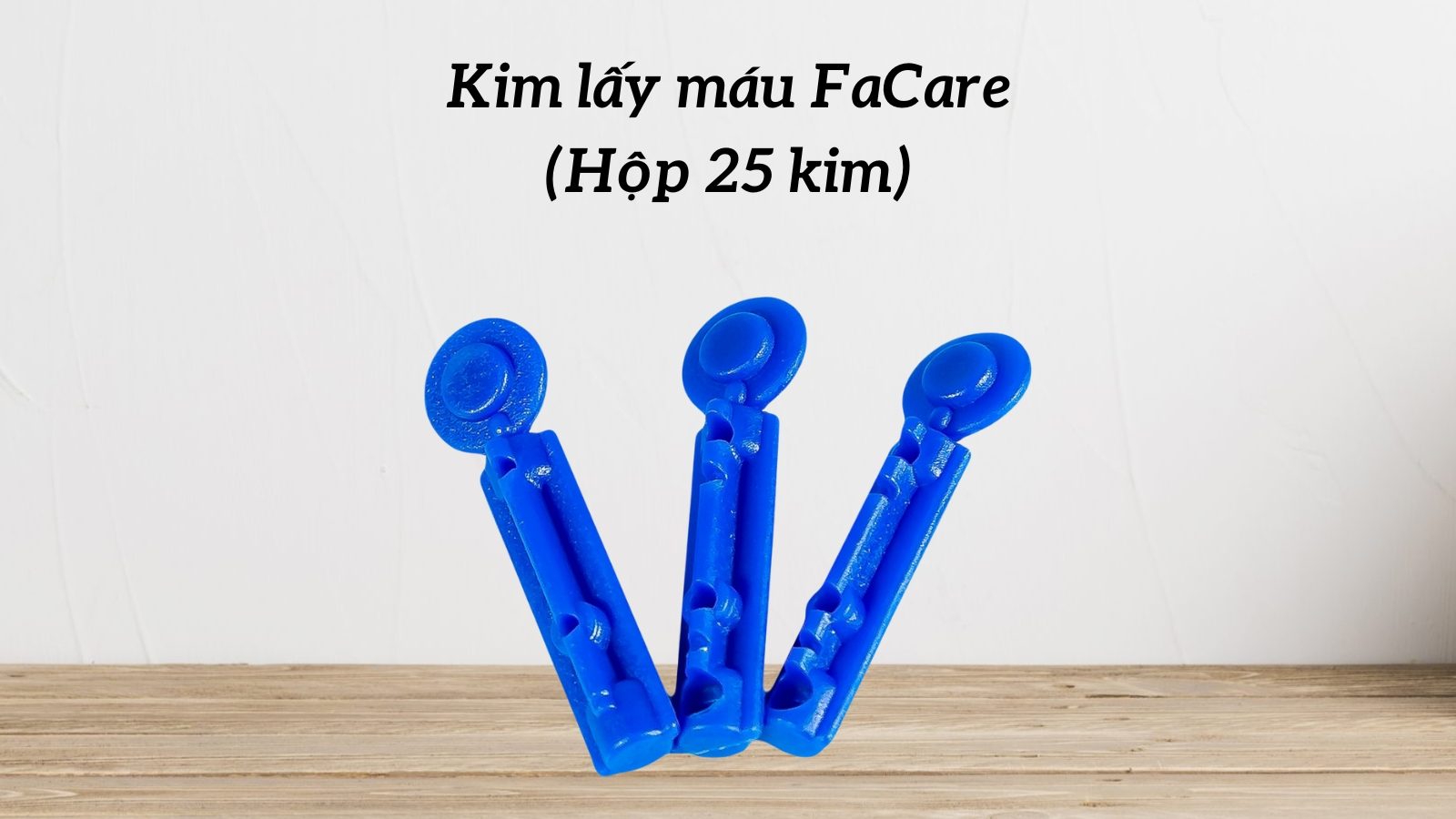 Kim lấy m&aacute;u FaCare nhỏ gọn, kh&ocirc;ng g&acirc;y đau đớn