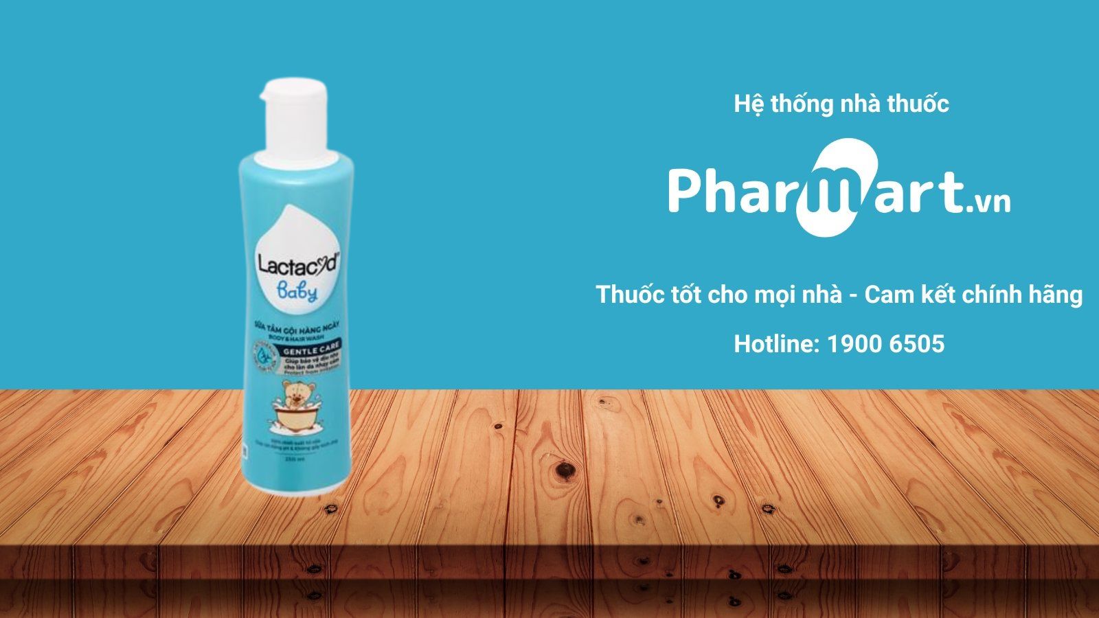 Lactacyd BB Gentle Care 250ml - Sữa tắm gội cho b&eacute; đang được b&aacute;n ch&iacute;nh h&atilde;ng tại Nh&agrave; thuốc Hz888a.com