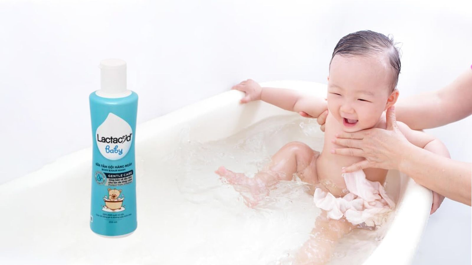 Lactacyd BB Gentle Care 250ml - Sữa tắm gội cho b&eacute;