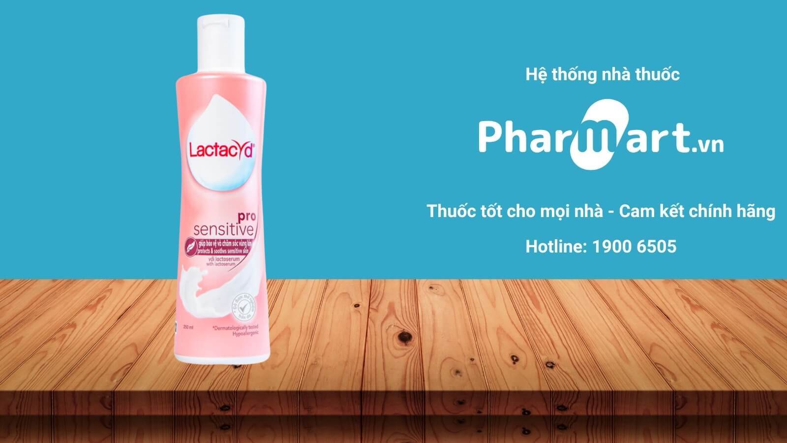 Lactacyd Pro Sensitive hiện đang được b&aacute;n ch&iacute;nh h&atilde;ng tại Nh&agrave; thuốc Hz888a.com