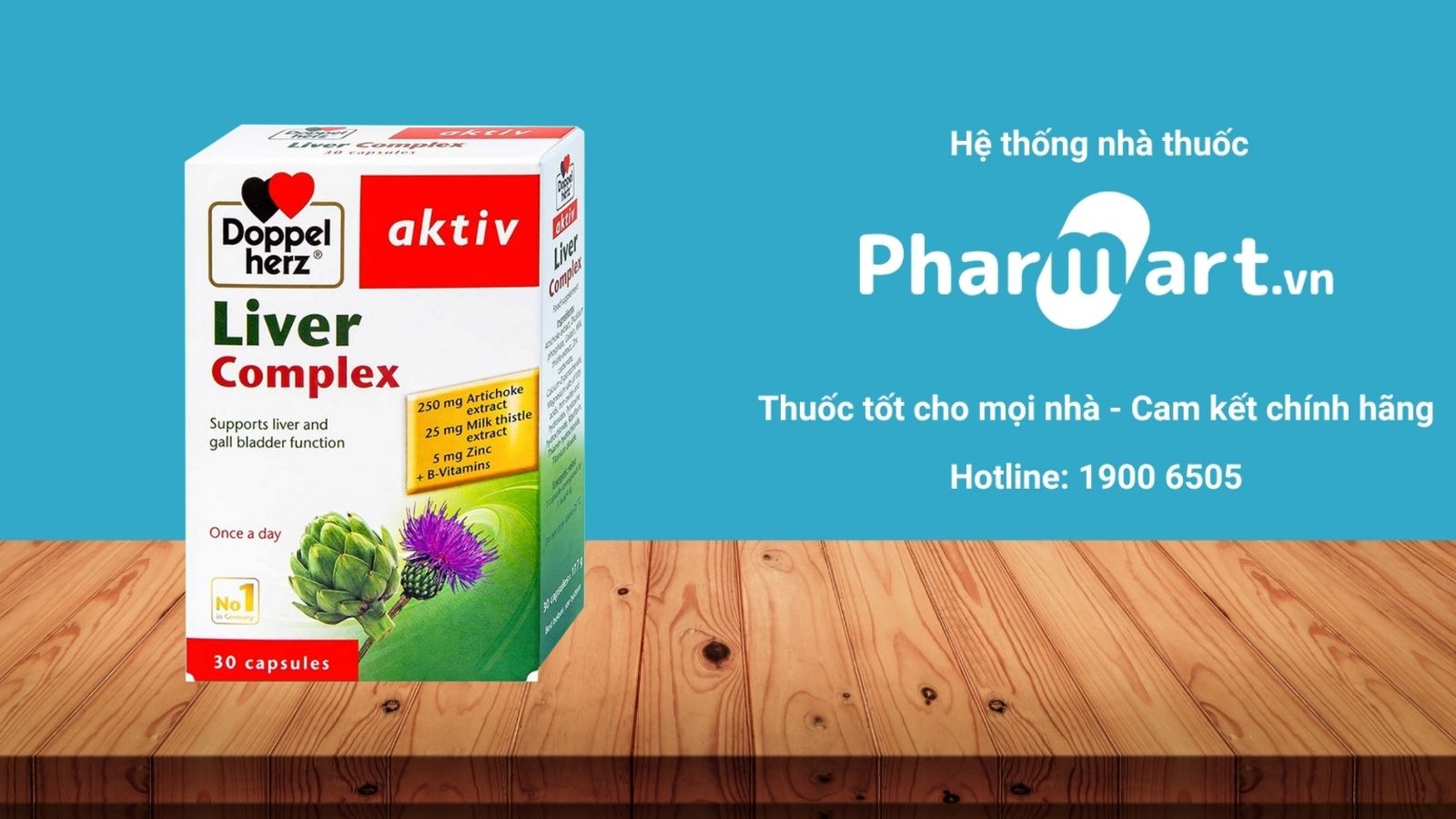 Mua ngay Liver Complex Doppelherz ch&iacute;nh h&atilde;ng tại Hz888a.com
