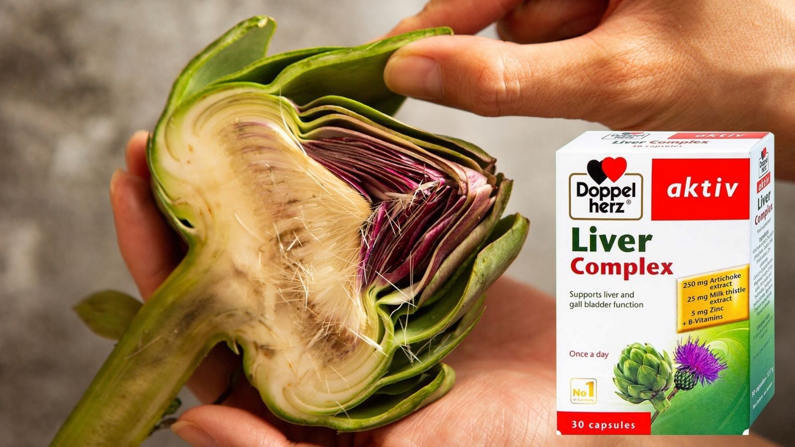 Liver Complex Doppelherz gi&uacute;p bảo vệ tế b&agrave;o gan
