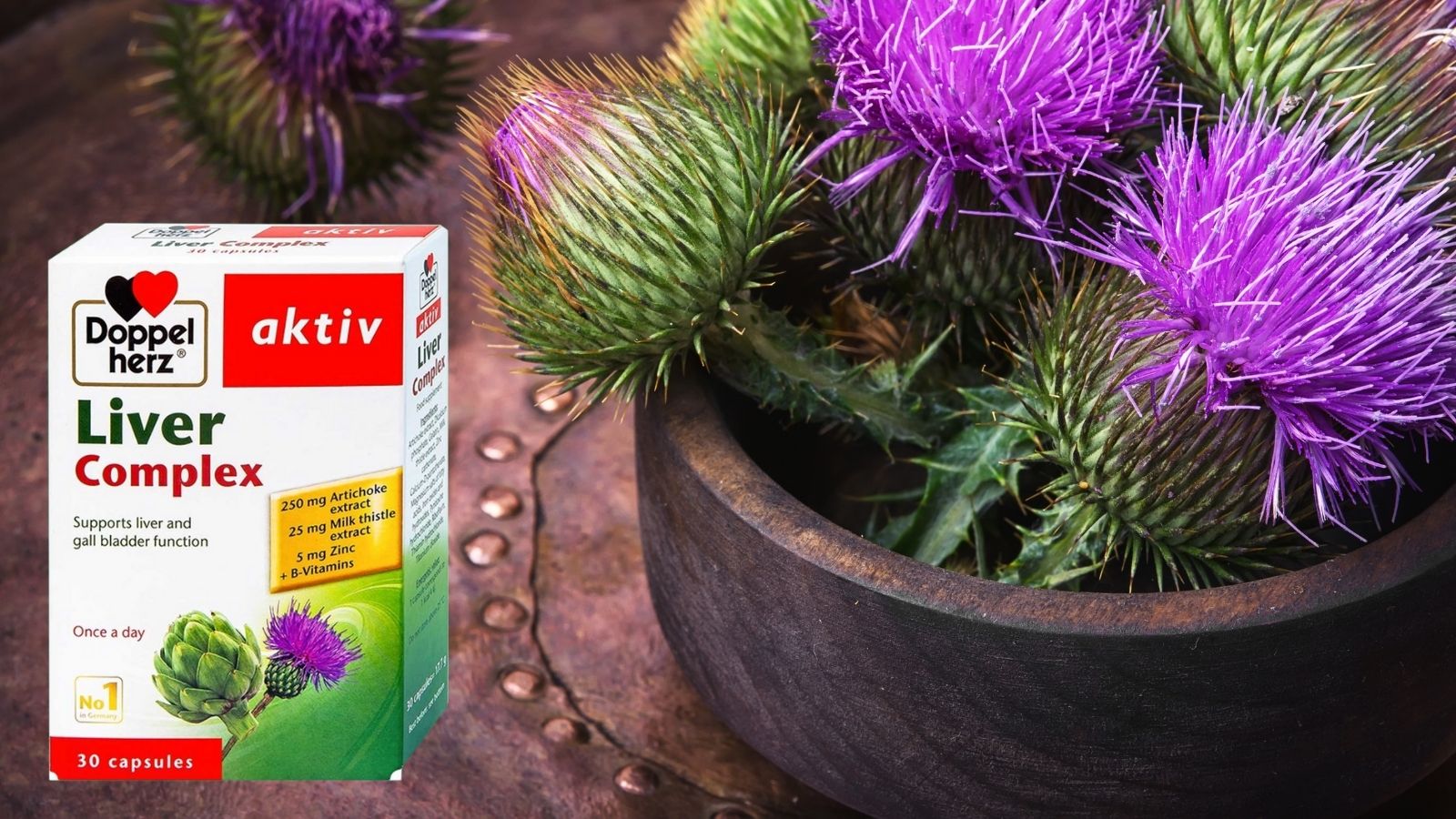 Liver Complex Doppelherz bảo vệ l&aacute; gan của bạn