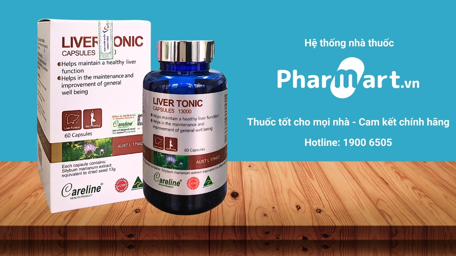 Liver Tonic hiện đang được b&aacute;n ch&iacute;nh h&atilde;ng tại Nh&agrave; thuốc Hz888a.com