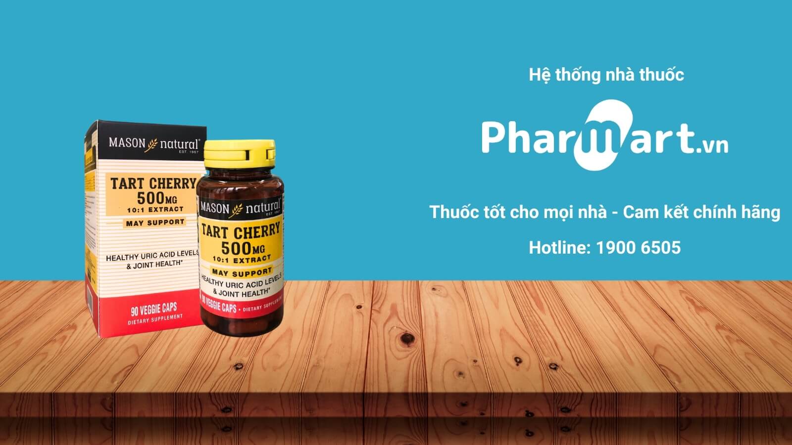 Mua Mason Natural Tart Cherry 500mg ch&iacute;nh h&atilde;ng tại Hz888a.com