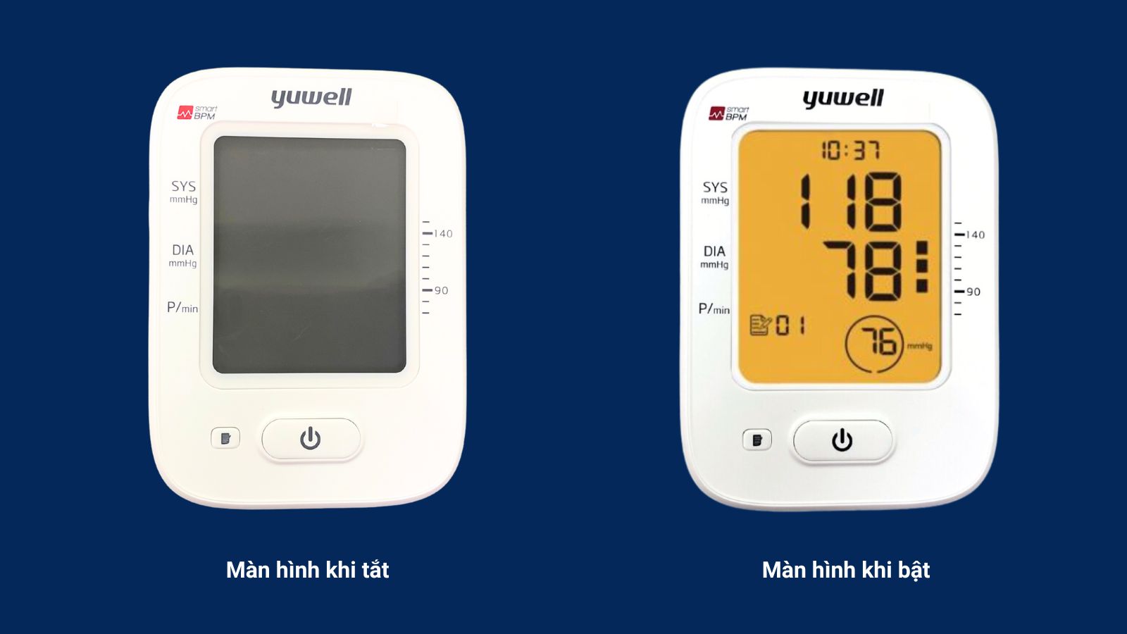 Th&acirc;n m&aacute;y ch&iacute;nh thiết kế đơn giản chỉ với 2 n&uacute;t bấm