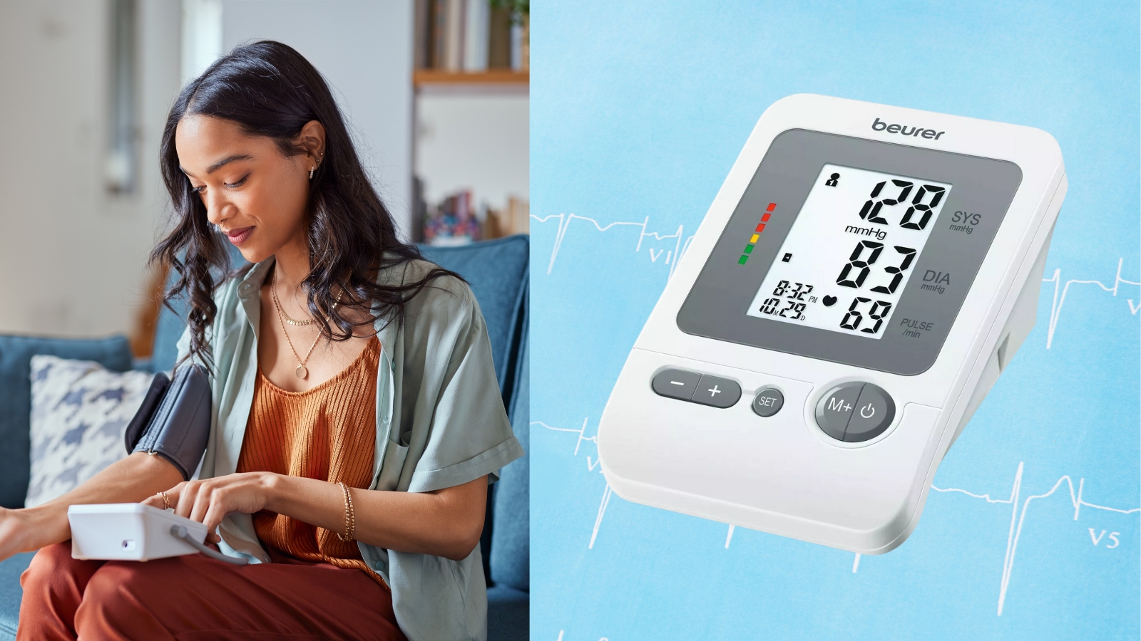 Máy đo huyết áp bắp tay Beurer BM26 tự động dễ sử dụng