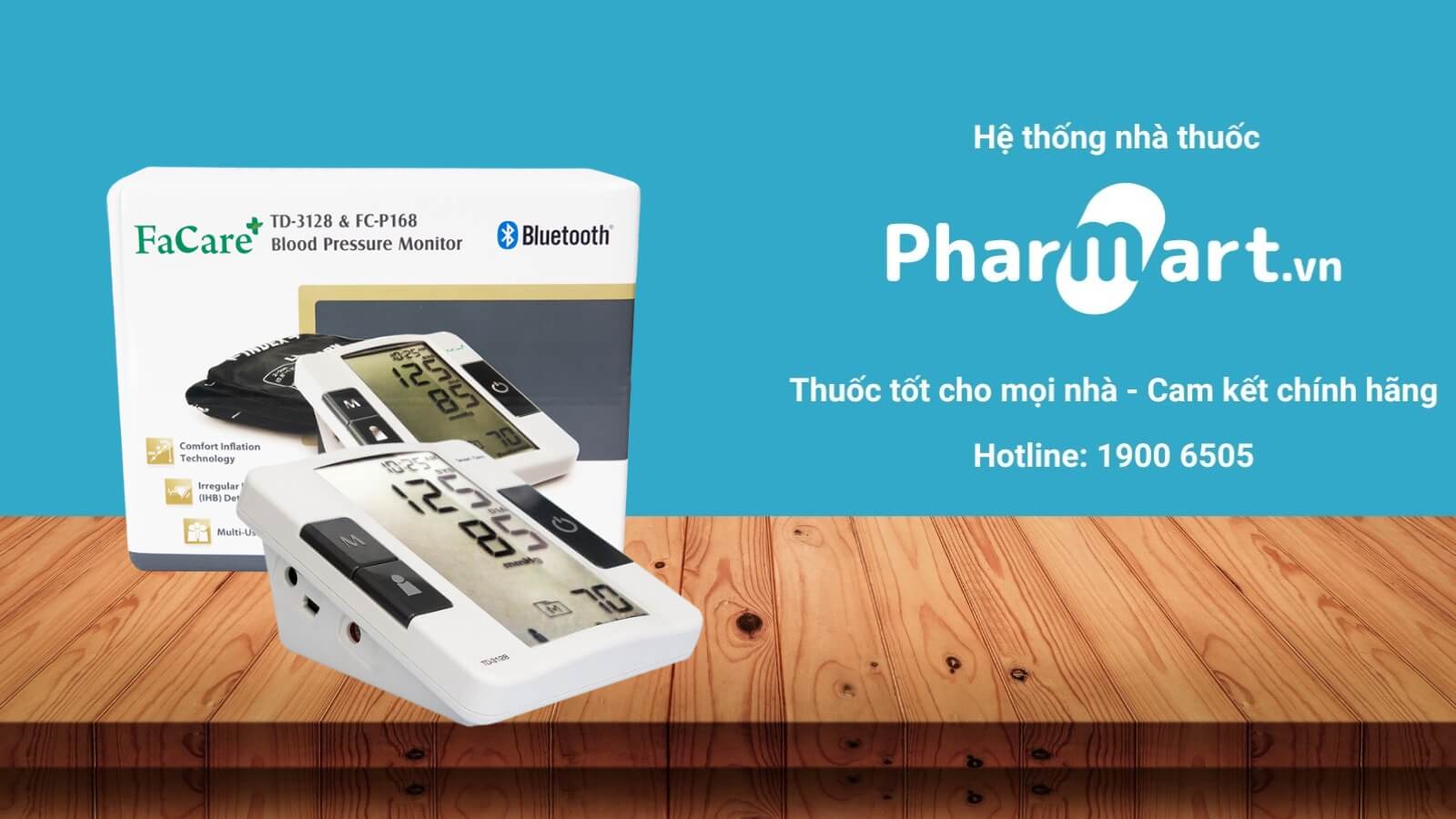 Máy đo huyết FaCare FC-P168 được phân phối chính hãng tại HZ888A