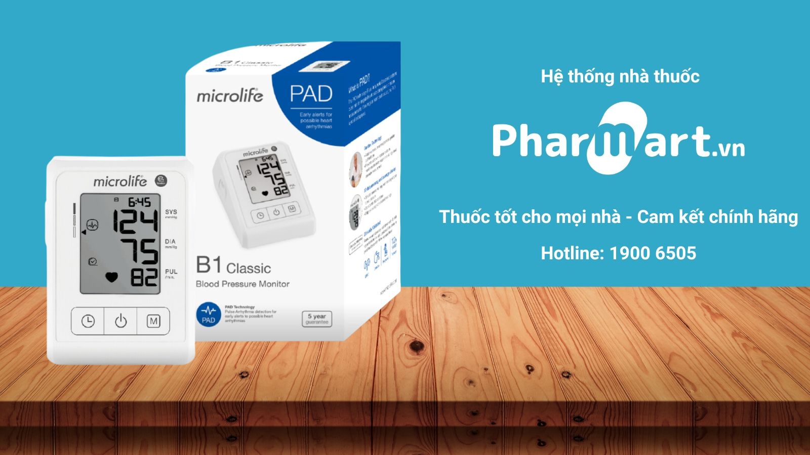 Mua ngay M&aacute;y đo huyết &aacute;p Microlife B1 Classic tại Hz888a.com