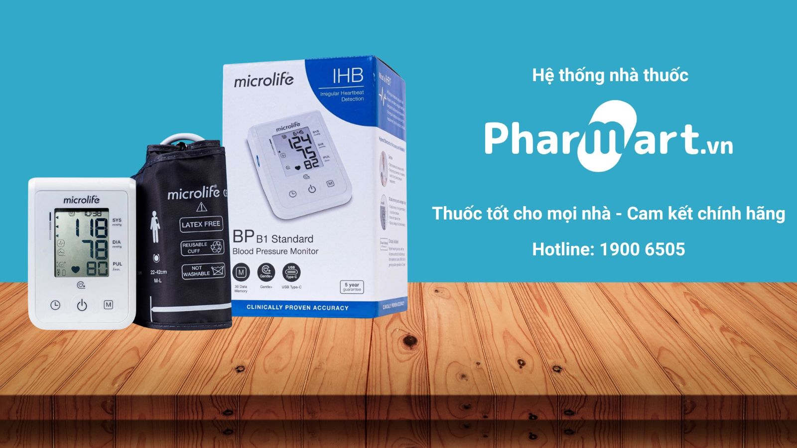 Mua ngay Máy đo huyết áp Microlife B1 Standard chính hãng tại Hz888a.com