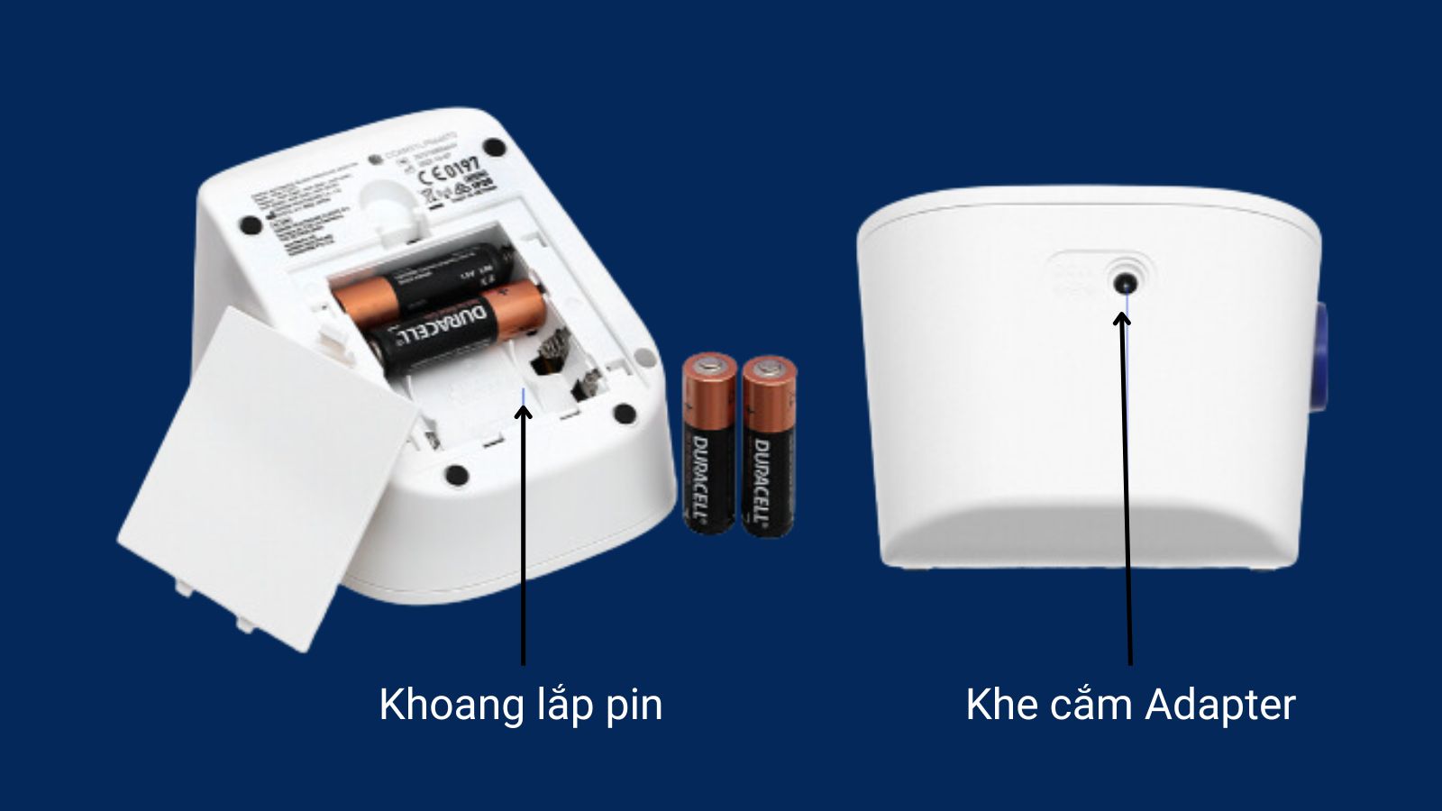 M&aacute;y đo huyết &aacute;p Omron Hem 7143T1 c&oacute; thể hoạt động nhờ Adapter hoặc pin 