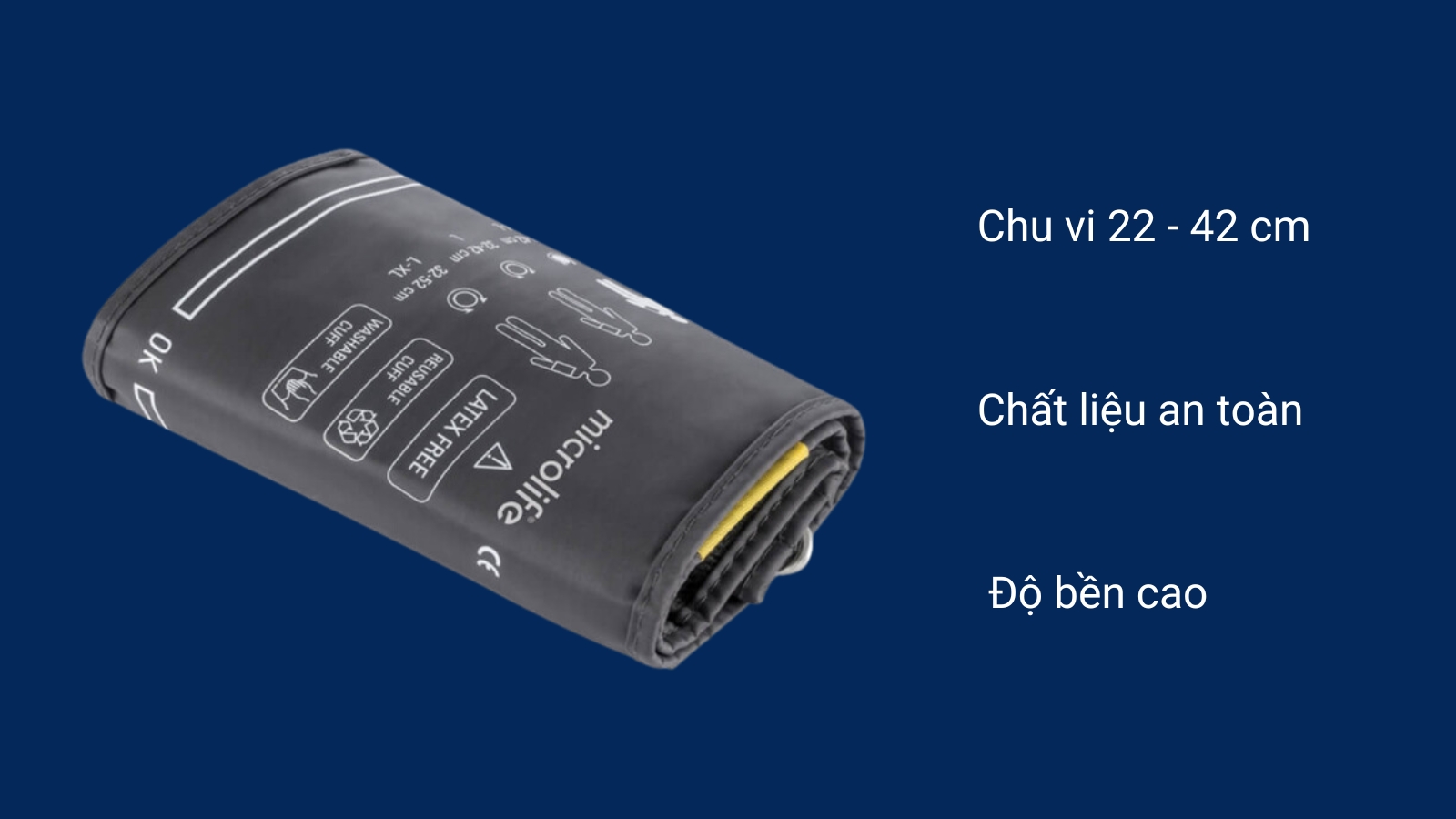Chu vi vòng bít phù hợp với đa số người bệnh